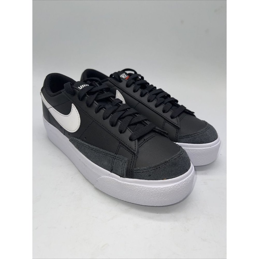 Nike Blazer Low Platform Black White 2021 DJ0292-001 Size 6